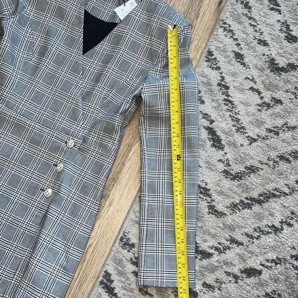 NEW! Zara Plaid Blazer Dress - Picture 12 of 13